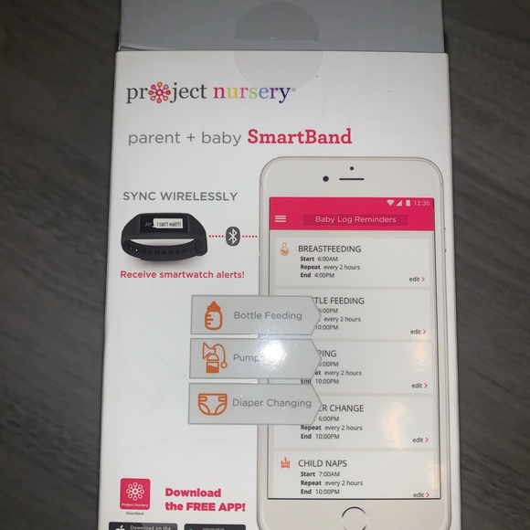 Project Nursery Parent and Baby Smartband NIB!! - Picture 5 of 7